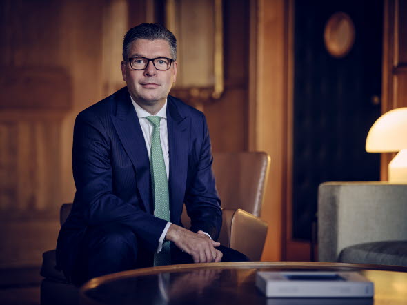 Johan Torgeby, President and CEO.