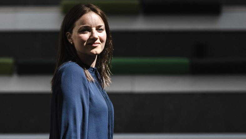 Mikaela Sterner, team manager och produktägare på SEB Mikaela Sterner