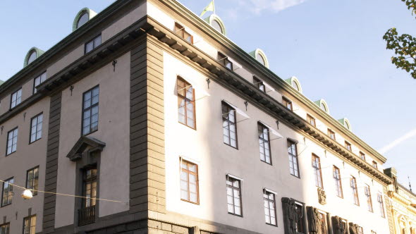 Image of SEB building in Kungsträdgården, Sweden.