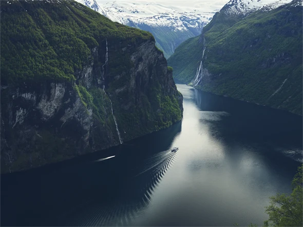 Landscape view from Norway
