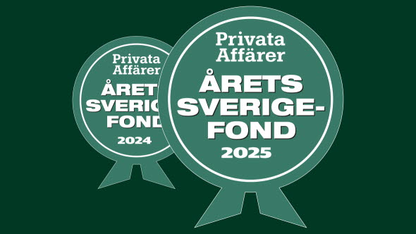 Swedish Equity Fund of the Year 2025 by Privata Affärer