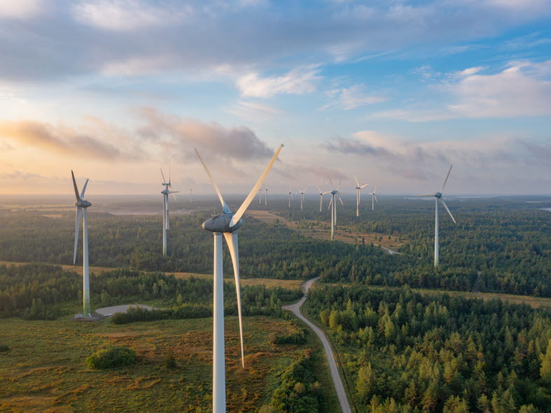 Tooma wind farm in Estonia