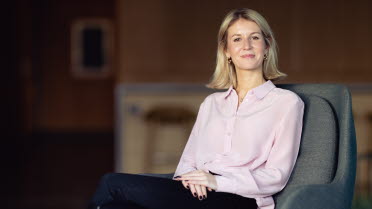 Bild på Martina Nordenson, en av grundarna av SEBx.